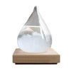 Transparent Droplet Storm Forecast Predictor Monitor Bottle