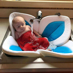 Blossoming Flower Baby Bath Tub For Sink Mat