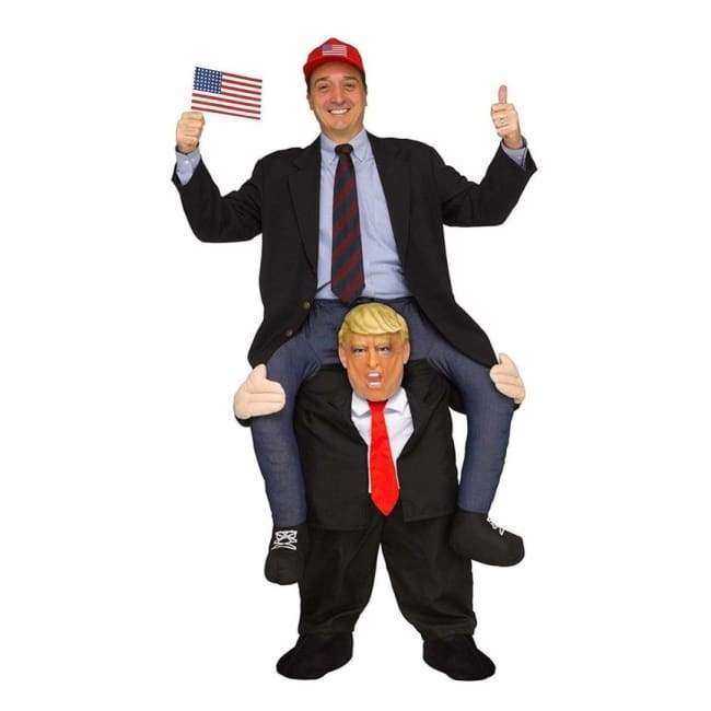High Quality Ride On Trump Halloween Costume