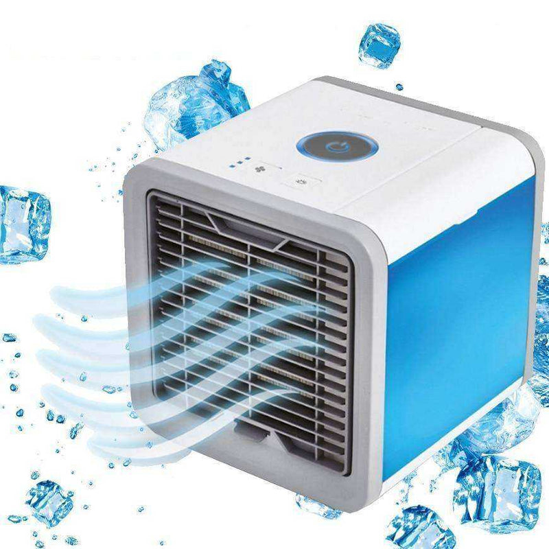 High Quality Portable Mini Air Conditioner Cooler with 7 Color LED