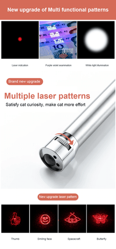 LED Pen Laser Mini Flashlight Cat Toy