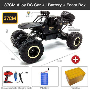 ZWN 1:12 / 1:16 4WD Radio Remote Control 2.4G Buggy Off-Road Car Toys for Children With Led Lights