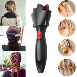Smart Electric Braided Curling Iron Hair Styling Knotter