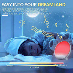 New Wake Up Light Sunrise Simulation Sun Alarm Clock