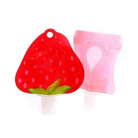 Image of Travel Folding Dispensing Bag Cosmetic Squeeze Bottle