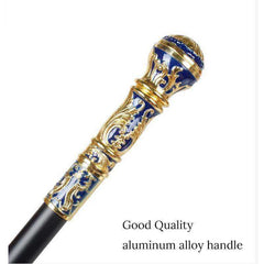 Elegant Decorative Knobs Walking Stick Cane Men