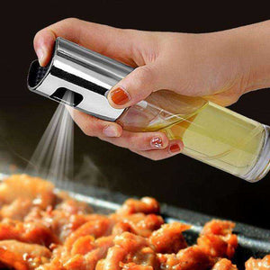 Kitchen Stainless Steel Bottle Pump Olive Oil Sprayer