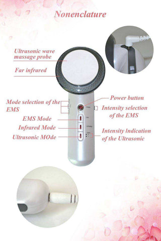 Image of Portable Ultrasound Cavitation Anti-Cellulite Body Slimming Massager