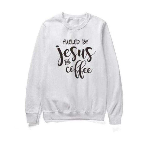 Image of Fueled By Jesus and Coffee Sweatshirt