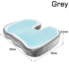 46*36 U Shape Silicone Gel Cushion Memory Foam Pillow
