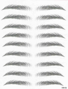 Magic False Eyebrows Tattoo Sticker