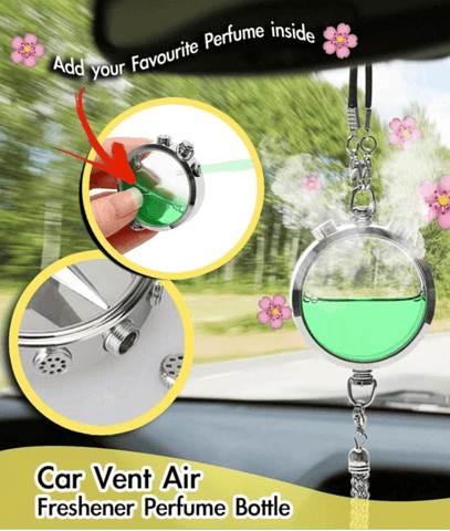 Image of New Car Air Freshener Perfume Bottle