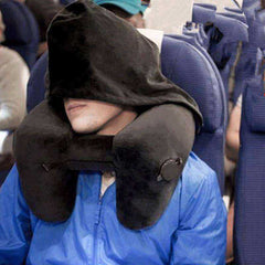 New H Shape Inflatable Travel Pillow Folding Lightweight Neck Pillow
