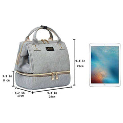 Small Mummy Maternity Baby Diaper Bag Backpack Stroller Organizer