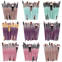 15 Pcs Adorable Cosmetic Makeup Brush Set