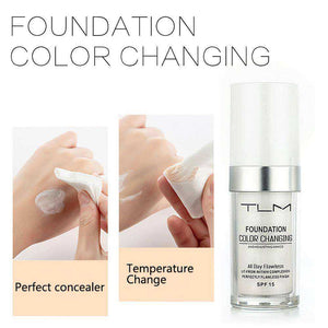 Color Changing Liquid Matte Foundation Oil-control Concealer Cream