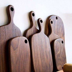Real Wood Black Walnut Bread Sushi Pizza Chopping Board