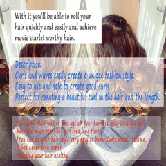Aesthetic New 20PCS/40PCS Durable Plastic Hair Curler Rollers