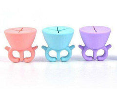 Flexible Durable Silicone Nail Polish Bottle Holder