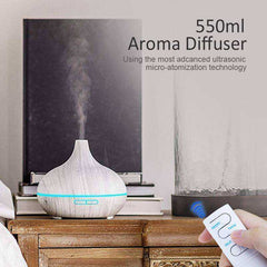 New Wood Essential Oil Diffuser Ultrasonic USB Air Humidifier