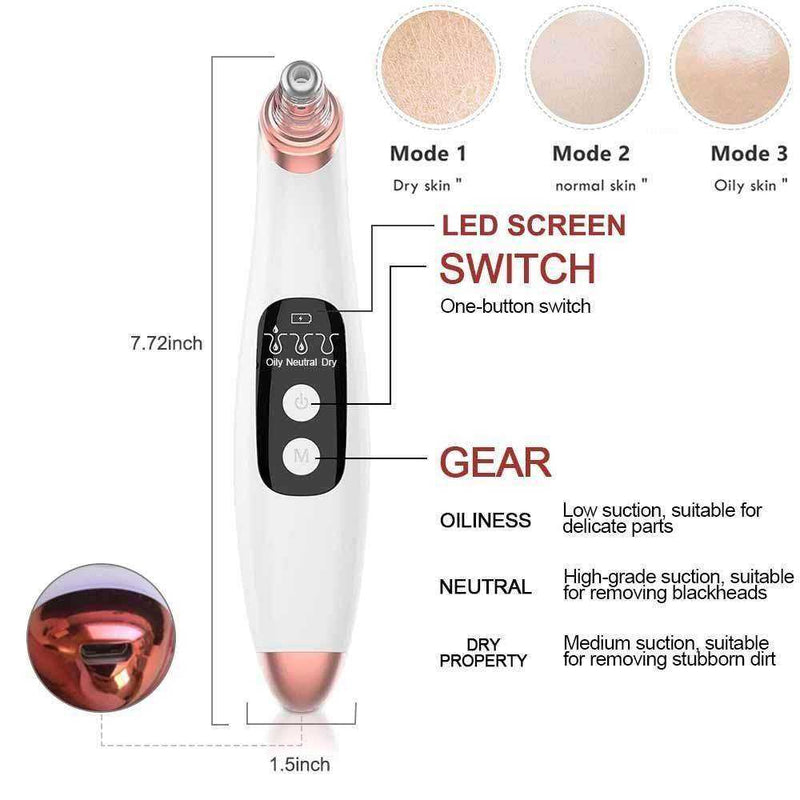 Visible Camera Face Deep Nose Blackhead Pore Acne Pimple Remover
