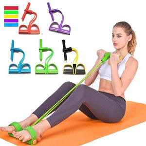 Pedal Ankle Pull Rope Abdominal Exerciser Home Gym Equipment