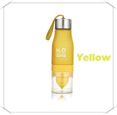 New 650ml H2O Lemon Juice Infuser Water Bottle