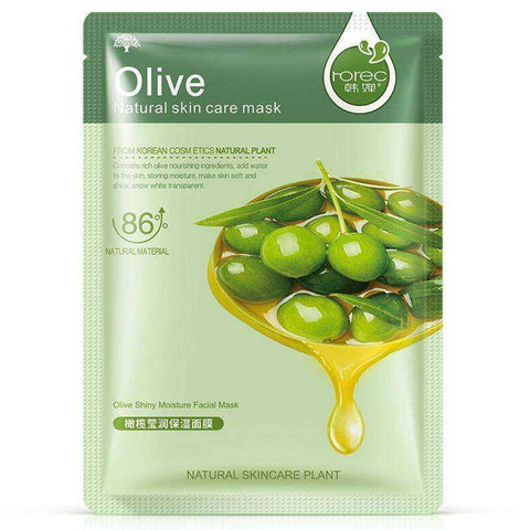 Image of Aesthetic Natural Wrapped Facial Mask Moisturizing Oil Control