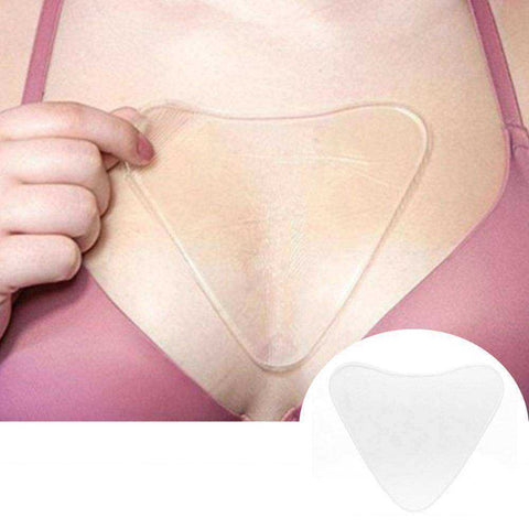 Image of Women Breast Cleavage Anti Wrinkles Decollete Silicone Pad