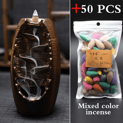 Mountain River Handicraft Ceramic Incense Holder