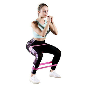 Aesthetic Workout 5 Piece Set Fitness Resistance Bands Home Workout Band For Women