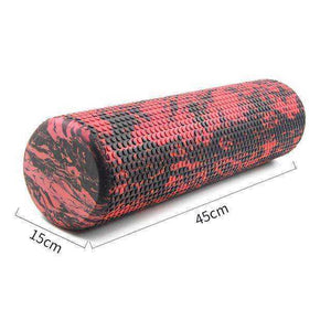 New Red Camouflage Foam Roller Trigger Point Muscle Roller