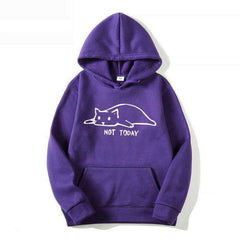 Not Today Lazy Cat Sweater Hoodies