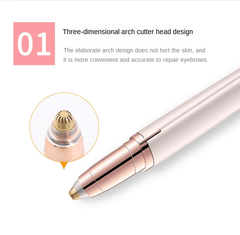 Mini Electric Eyebrow Trimmer Painless Epilator