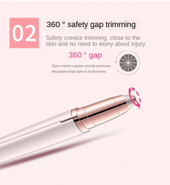 Mini Electric Eyebrow Trimmer Painless Epilator