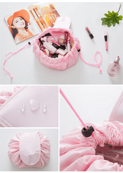 Professional Waterproof Drawstring Makeup Organizer Storage Pouch
