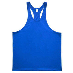Mens Gym Fitness Clothing Workout Cotton Sleeveless Stringer
