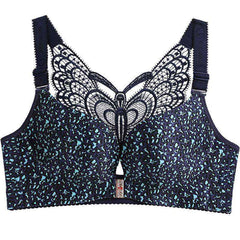 Beautiful Butterfly Front Closure Aesthetic Bra