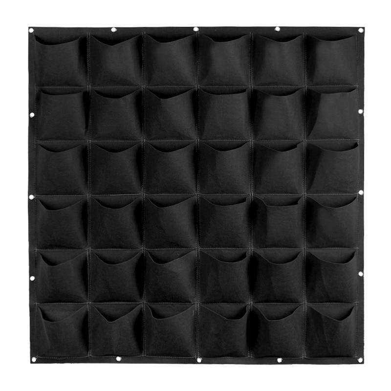 Vegetable Wall Hanging Pockets Green Grow Planting Bags