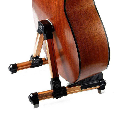Image of Guitar Stand Universal Folding A-Frame Use for Acoustic Electric Guitar