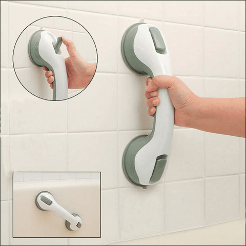 Image of Anti Slip Bathroom Suction Cup Handle Grab Bar