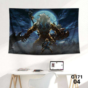 The Legend of Zelda Breath of the Wild Game Wall Art Room Decoration