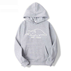 Not Today Lazy Cat Sweater Hoodies
