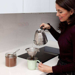 Health - Stainless Steel Pour Over Cone Coffee Dripper