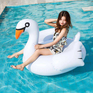 High Quality Inflatable Ride On Flamingo & Swan Swimming Pool Float