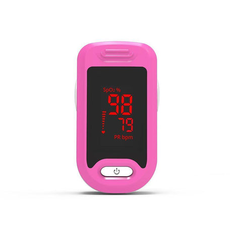 Image of Portable Medical Digital Finger Pulse Oximeter Heart Monitor