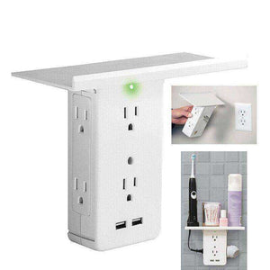 High Quality Shelf Home Wall Outlet With Surge Protector