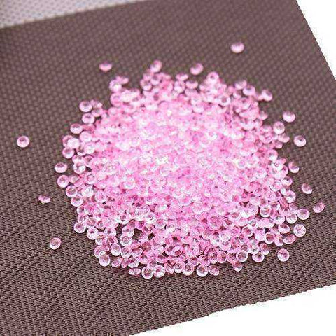 Image of 1000 Acrylic Diamond Crystal Transparent Confetti