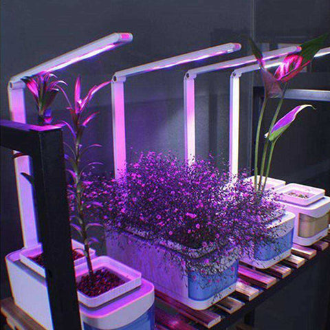 Image of Hydroponic Indoor Herb Garden Kit Smart Multi-Function Growing Led Lamp For Flower Vegetable Cultivation Plant Growth Light