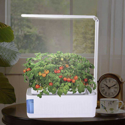 Image of Hydroponic Indoor Herb Garden Kit Smart Multi-Function Growing Led Lamp For Flower Vegetable Cultivation Plant Growth Light